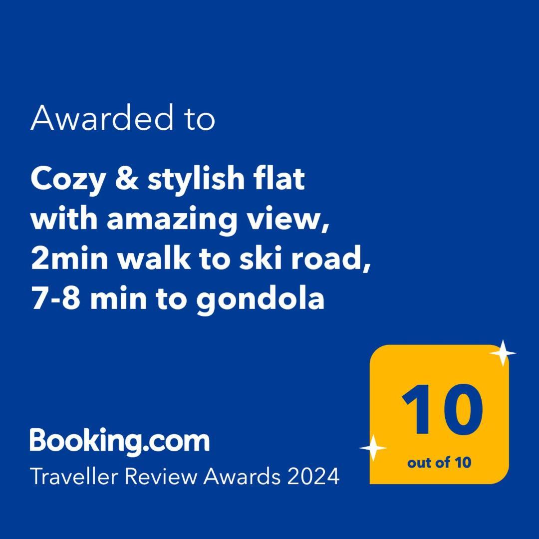 Cozy & Stylish Flat With Amazing View, 2Min Walk To Ski Road, 7-8 Min To Gondola Bansko Habitación foto
